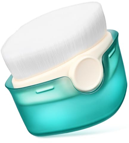 BESPORTBLE Applikator Flacher Make-up-pinsel Kosmetikpinsel Für Flüssige Cremes Rougepinsel Mit Abdeckung Puderquaste Für Uv-schutz