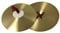 Luwecf 2 Platillos Crash de Percusión Tradicional, de Aleación, para Escenarios, Espectáculos Profesionales, Fiestas, 18 Inch