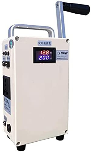 Générateur de manivelle portable haute puissance 220 V grande capacité pour le camping en plein air et le chargement d'urgence