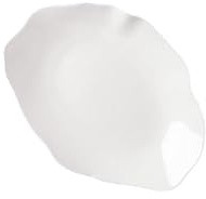 Piatti Moderni Stoviglie da cucina cinesi bianche 12 pollici for hotel, servizio ristorante in ceramica di porcellana irregolare Piatto Fondi(14 in)