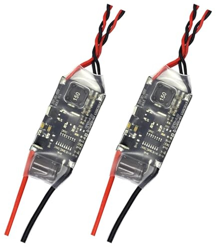 Jooehyer 2X 15A 3-12S FPV Receiver Power Supply Voltage Regulator External BEC (UBEC) 5V Step-Down Regulator Module