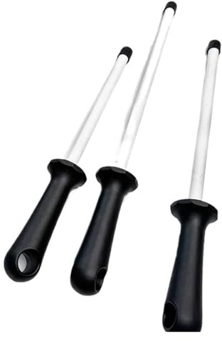 Professioneller Keramik-Schleifstab, 20,3/25,4/30,5 cm – langlebiger Messerschärfer for Küchen- und Kochwerkzeuge(Dong-8inch*2pcs)