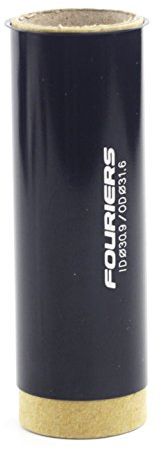 Fouriers Fahrrad-Sattelrohr-Adapter für Sattelstütze, 27,2 mm, 30,9 mm, 31,6 mm, schwarz, Ø31.6mm xØ27.2mm