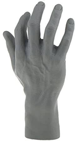 Sharplace Schaufensterpuppe Hand Dekohand Männliche Schmuckhand, Ring Armband Display Präsentationshand