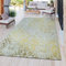 TT Home Moderner Outdoor Teppich Wetterfest Innen & Außenbereich Barock Design In Gelb, Größe:120x170 cm