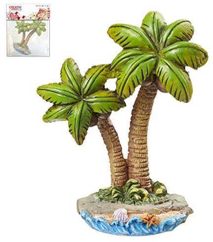 CREATIV DISCOUNT Deko Miniatur Palmen, 7,5 cm