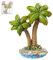 CREATIV DISCOUNT Deko Miniatur Palmen, 7,5 cm