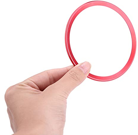 Reminnbor Lenkradhülle Innenring Abdeckung Lenkradhülle Lenkradhülle Lenkrad Default rot