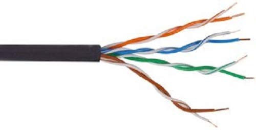 iStrand CAT5e CCA External Outdoor or Indoor Use UTP 4 Pair Ethernet Network Cable (100m Reel)