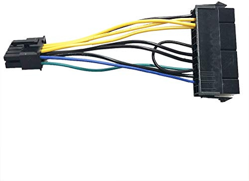 Gintai Transfer Cable Replacement for ATX 24P to Lenovo 10P 24-pin to 10-pin 18AWG 13.2 cm
