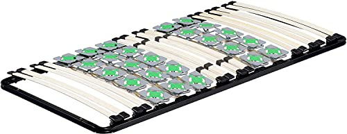 i-flair Tellerlattenrost 120x200 cm, Lattenrahmen Ergo IF55 - für alle Matratzen und Betten geeignet