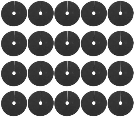DOITOOL Strawberry Plant Mulch Mat 40pcs Tree Mulch Rings Control Ring Moisture Retention