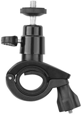 Fahrrad Kopfhalterung für Osmo Kamera Lenkerhalterung Einfache Installation Stabile Unterstützung Dji Pocket 3/om 4/Osmo Mobile 3/Mobile 2 Langlebig Schwarz