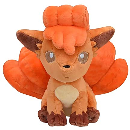 Pokemon Center Vulpix Sitting Cuties Plush - 6 in., Mehrfarbig
