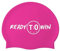 T:0 Gorro de Natación de Silicona Unisex Adulto o para Niña con Pelo Largo, Gorro de Natación Elástico Cómodo y Resistente para Piscina, para Entrenamiento o Competición (Fucsia)