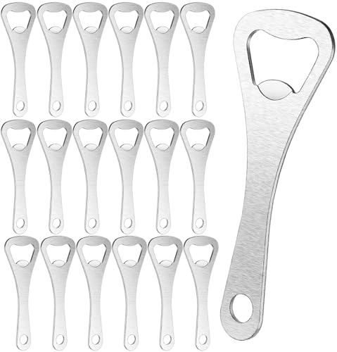 REJOECE 20 Pezzi Apribottiglie, Apribottiglie in Acciaio Inox, Apribottiglie di Birra, Apribottiglie Beer per Casa, Pub, Attività All'aria Aperta