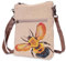 COTT N CURLS Bee Handgelenktasche für Damen, Umhängetasche, Tragetasche, Büchertasche, Handygeldbörse, kleine Tasche, Biene