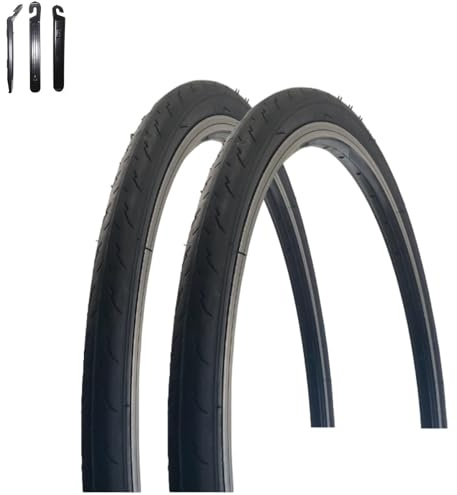 2 x VEE Rubber V182 26 Fahrradreifen Schwarz 32-559 (26 x 1.25) inkl. Reifenheber