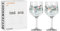 RITZENHOFF 3691003 Gin-Glas 700 ml - Serie Schattenfauna Set - 2 Stück Kelche mit Tiermotiv Leopard - Made in Germany