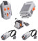 Ldiymoc 5PCS Power Functions Motor Set Compatible With Lego-Technic Toy, Include 1 x IR Remote Control, 1 x AA Battery Box, 1 x Servo, 2 x M-Motor