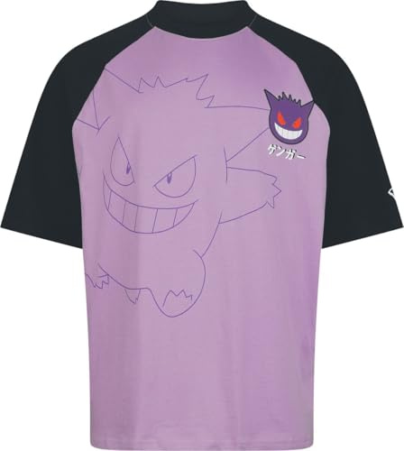 Pokémon Gengar - Oversize Männer T-Shirt lila Fan-Merch, Gaming