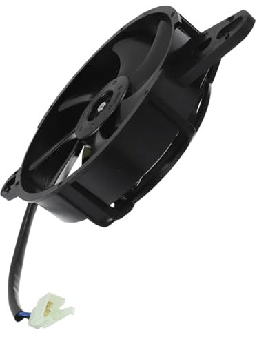 UKCOCO 250Cc Ventilateur de Refroidissement pour Atv Refroidisseur Huile Électrique Plastique et Installation Facile Prévention de Surchauffe