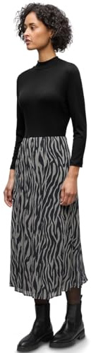 Street One Damen Plissée Chiffon Kleid