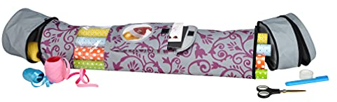 Gravidus große Aufbewahrungstasche Geschenkpapier Organizer Polyester mit mehreren Fächern für Weihnachten Geburtstag praktische Lagerung