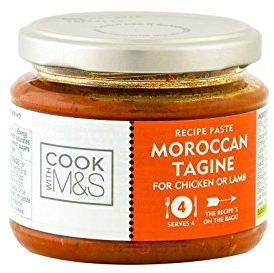 Marks & Spencer Marokkanische Tajine Paste 190G (Packung mit 4)