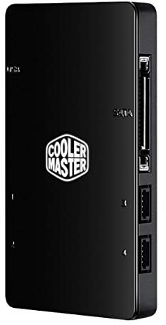 Cooler Master RGB LED-Controller mit 4-poligen Anschlüssen - Mehrere Farbeffekte, thermischer Erfassungsmodus, Softwareunterstützung