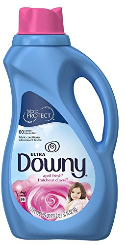 DOWNY ULTRA Schützen & Refresh April Fresh Liquid Stoff Klimaanlage/weich, 51 FL OZ/1,53 l/1,61 uns QT, 60 Lasten