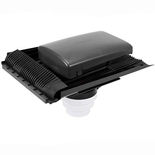 Grey Tile Vent Universal Ventilator with Multi Spigot Connections