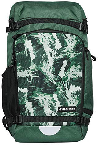 Chiemsee Stan Rucksack, 48 cm, 24 Liter, Dark Green/Sand