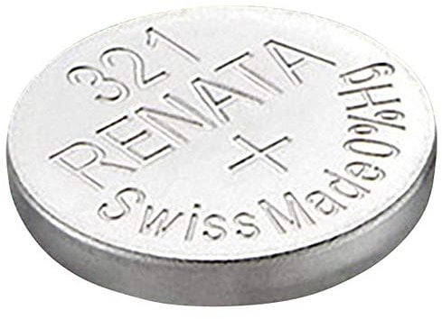 1 x Renata 321 Watch Battery 1.55v SR616SW - Official Renata Watch Batteries