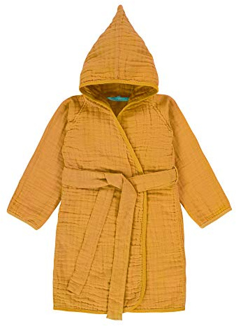 LÄSSIG Kinder Bademantel Baumwolle/Muslin Bathrobe