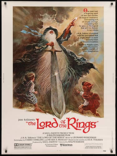 RPW Lord of the rings Vintage A3 movie poster Wall Art print 42 x 30cm 16 x 12 inches