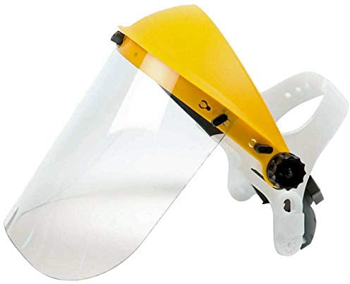 Maschera protettiva light con visiera in policarbonato protezione viso occhi con striscia antisudore