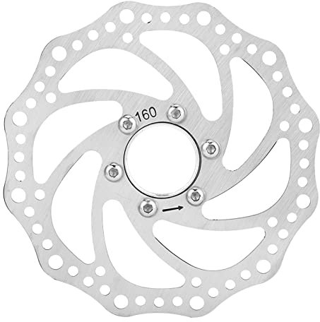 Keenso Mountain Bike 160mm Threaded Hubs Brake Disc Rotor Flange Adapter with 6 Bicycles and accessories