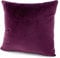 heimtexland ® Samt Ösenschal Samt-Gardine Kissenhülle Kissen Typ641 (Kissenhülle 40x40 cm, Aubergine)