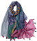 Muzboo Elegant Stola für Damen,Quasten-Design,Leicht Scarf Schal für Strand, Abendpartys, Hochzeiten 180 x 85 cm Blue3