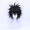 NICHANGHUA Anime Dabi Perücke Cosplay Kostüm Boku no Hero Academia Kurz Schwarz Kunsthaar Halloween Party Perücken
