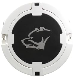 Kaitts Cooler Bucket Thermobox Kühlbox Angelbox Kajak Kanu Box SUP Sitz, Farbe:Weiß
