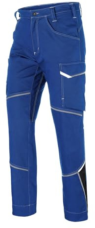 KÜBLER ICONIQ Arbeitshose 2340 – Klassische Workwear-Hose mit ergonomischer Linienführung & Reflex-Elementen