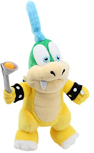 Cartoon Koopaling Larry Plüsch Spielzeug Baby Bowser Jr Koopa Soft