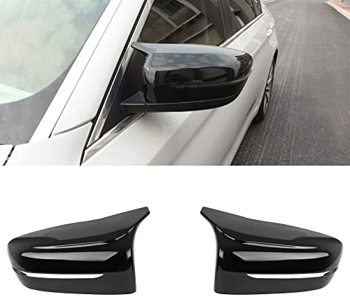 DOCAS 1 Paia Rückspiegel Abdeckung links und rechts für 3 series G20 G21 5 series G30 G31 G38 7 series G11 G12 8 series G14 G15 G16 2017-2020 (Glanz Schwarz)