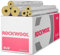 Isolation des tuyaux en laine de roche Rockwool en aluminium laminé WLG 0,035 différentes tailles (22 x 30 mm/1 m)