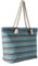 DonDon große Strandtasche XXL mit Reißverschluss - Umhängetasche Damen - große Badetasche für Urlaub vielseitige Shopper Tasche Damen für Strand Urlaub Must Haves Beach bag - Classic