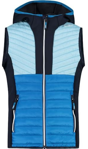 CMP Kinder Hybrid Hoodie Weste, giada, 164