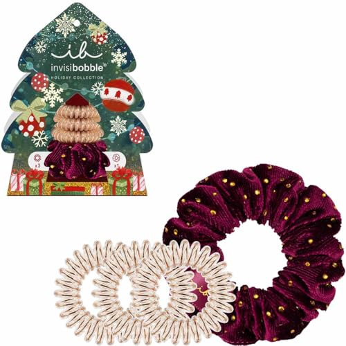 Invisibobble - Multicolor Haarband, 4 Stück, Silikon Haargummi, Haarschleife, Haar-Accessoires-Set, 84231031, 2867662031, 1 stück