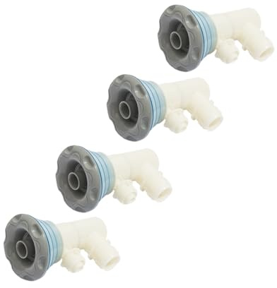 Bestway® Ersatzteil-Set Wasserstrahldüse (grau / 4 STK) für HydroJet Pro SPA´s & ComfortJet Pools